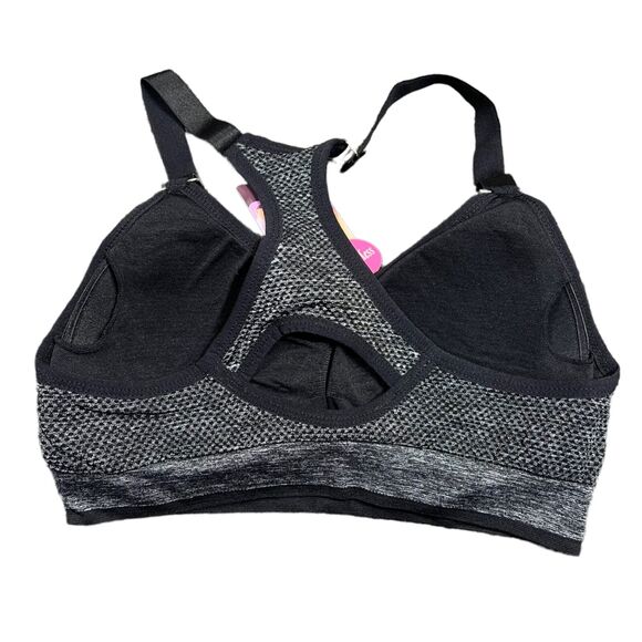 Kali and Win Womens Sports Bra Seamless Racerback Light Support Black Med Large - Picture 6 of 8